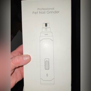 Professional Pet Nail Grinder cordless